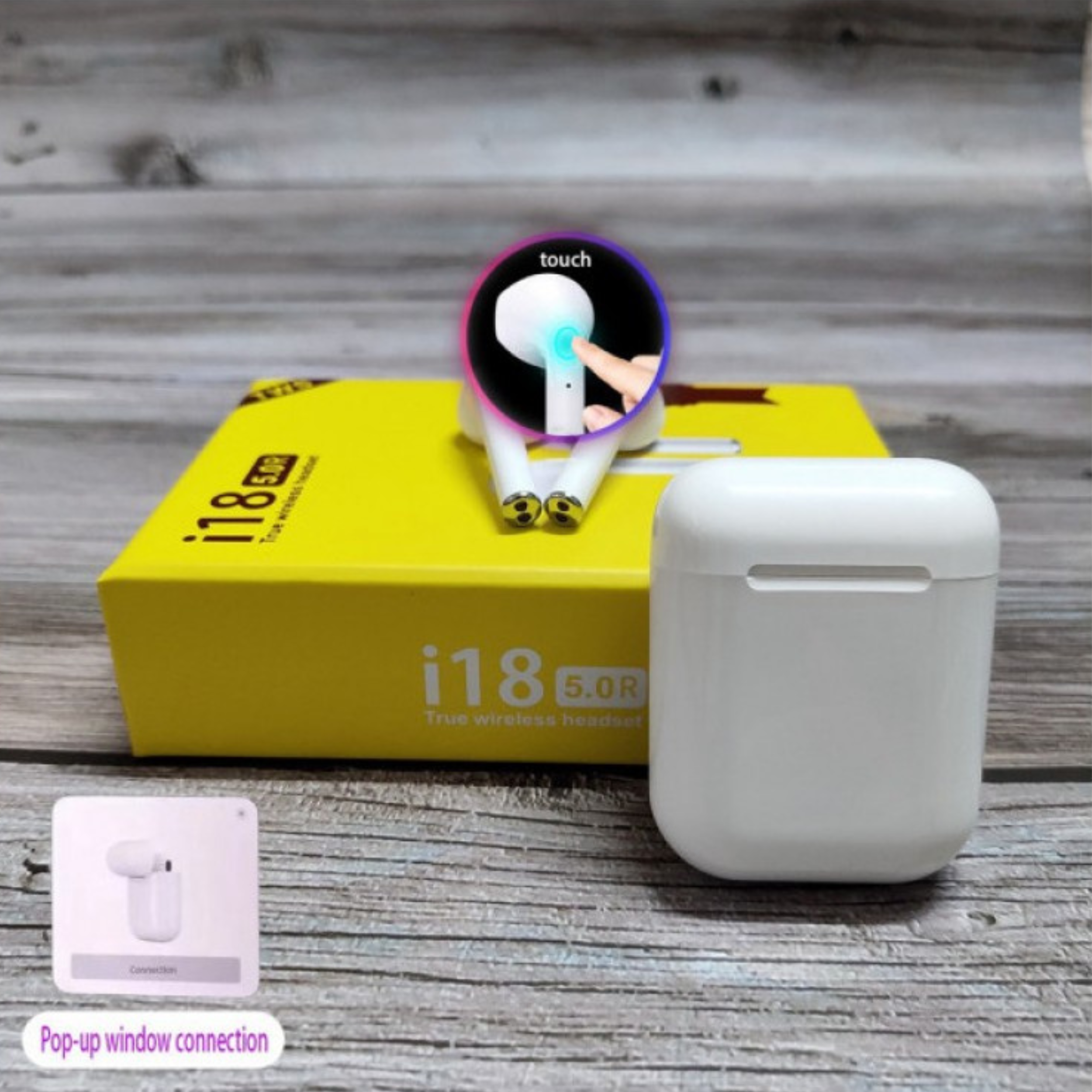 I18 TWS Original Wireless Airpods Earphones Bluetooth 5.0 Earphone | The Decent Mall
