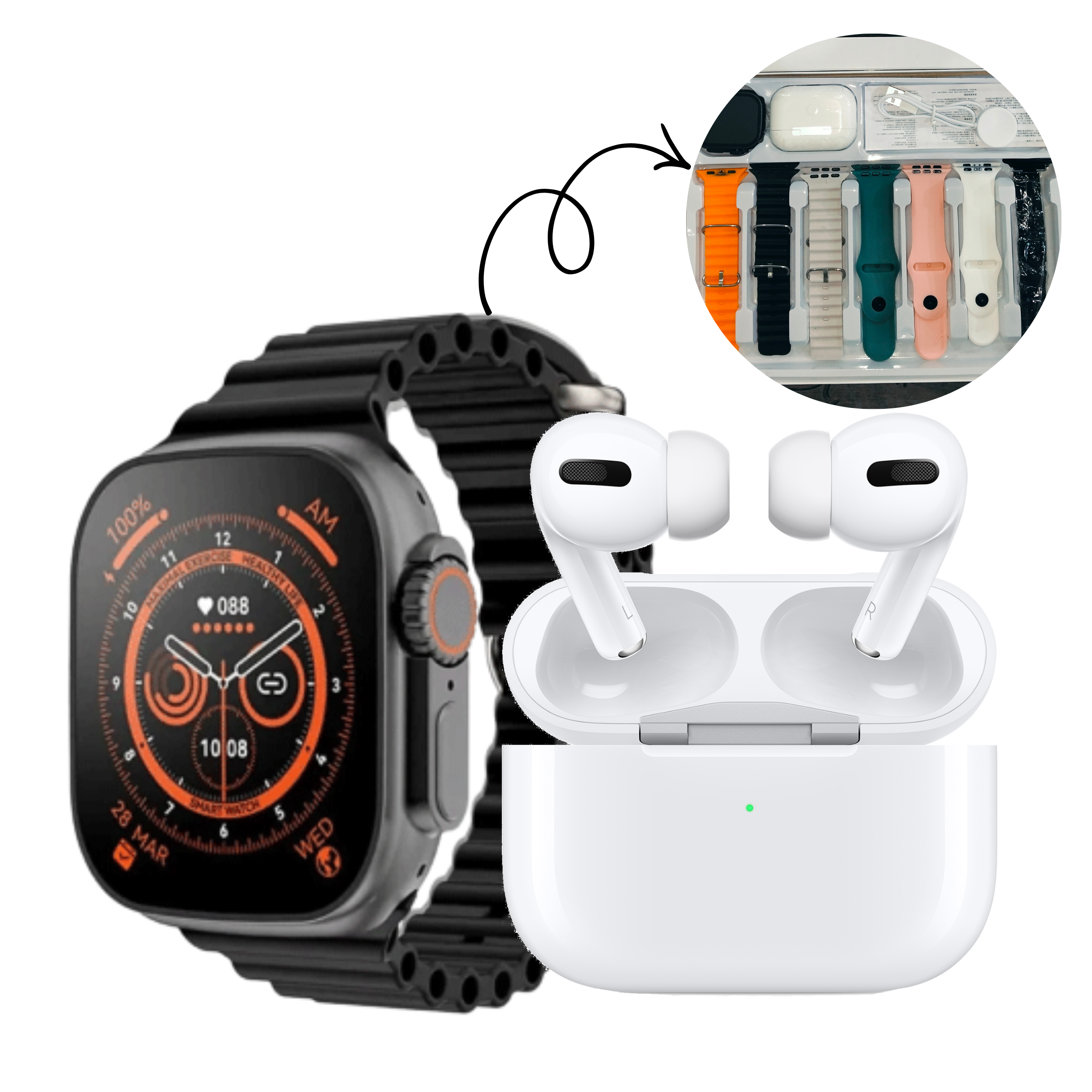 I 20 ultra 3 Max Suit Smart Watch (10 in 1 ) | The Decent Mall