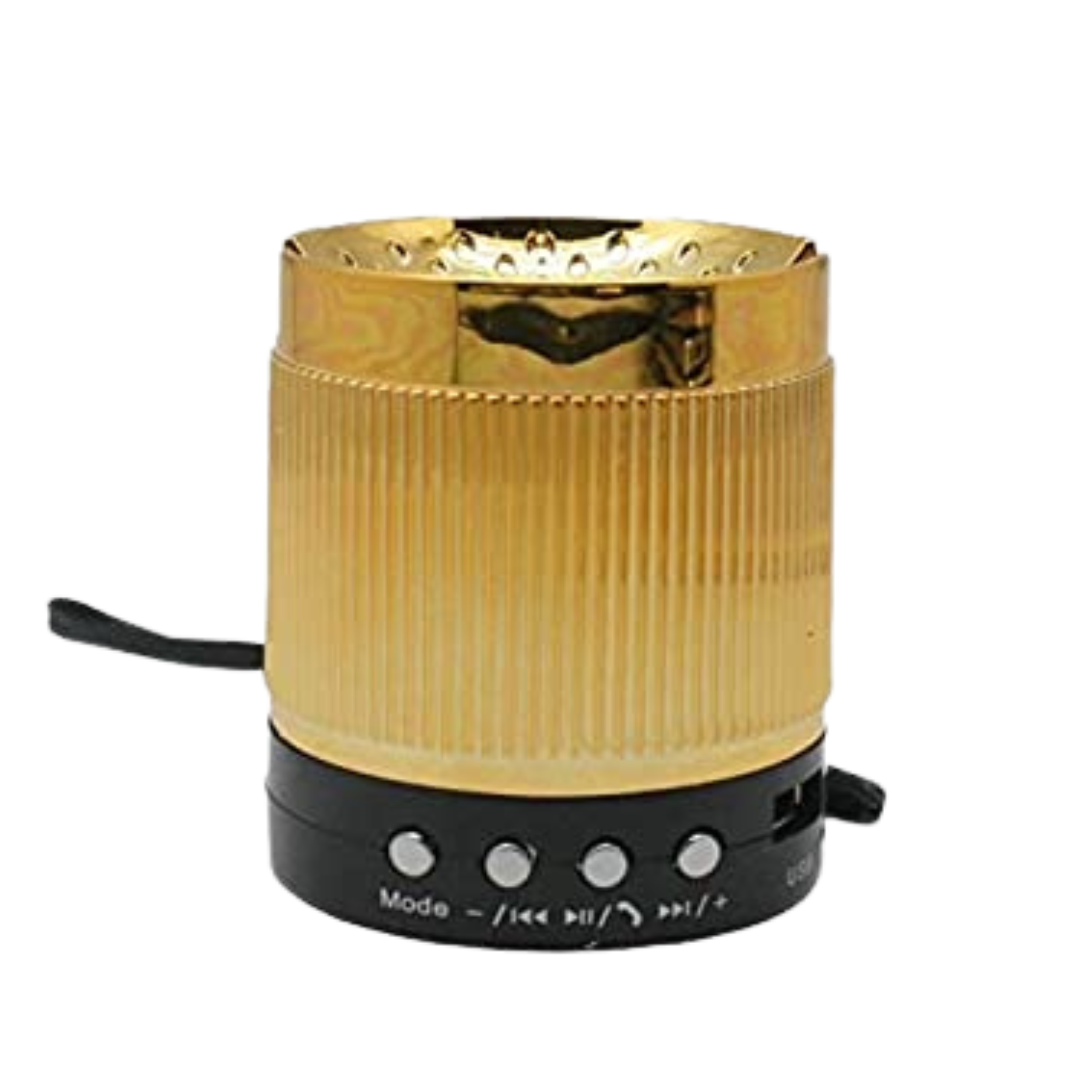 Luxury Gold Portable Rechargeable Bluetooth Speaker