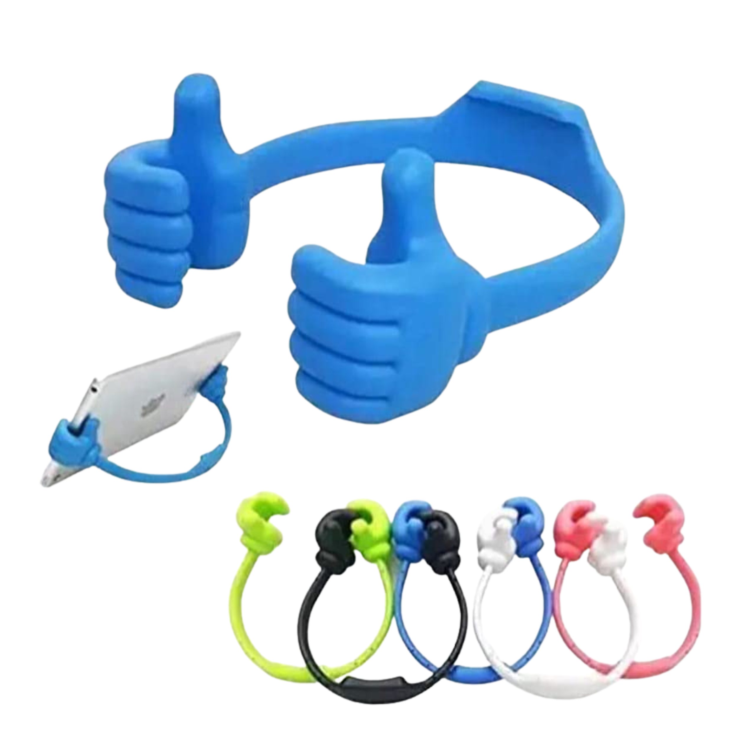 Creative Thumb Phone Holder – Flexible &amp; Fun Grip Stand