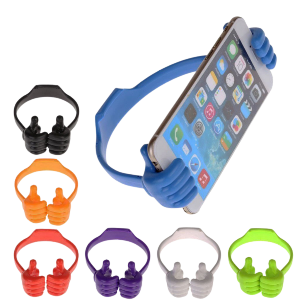 Creative Thumb Phone Holder – Flexible &amp; Fun Grip Stand