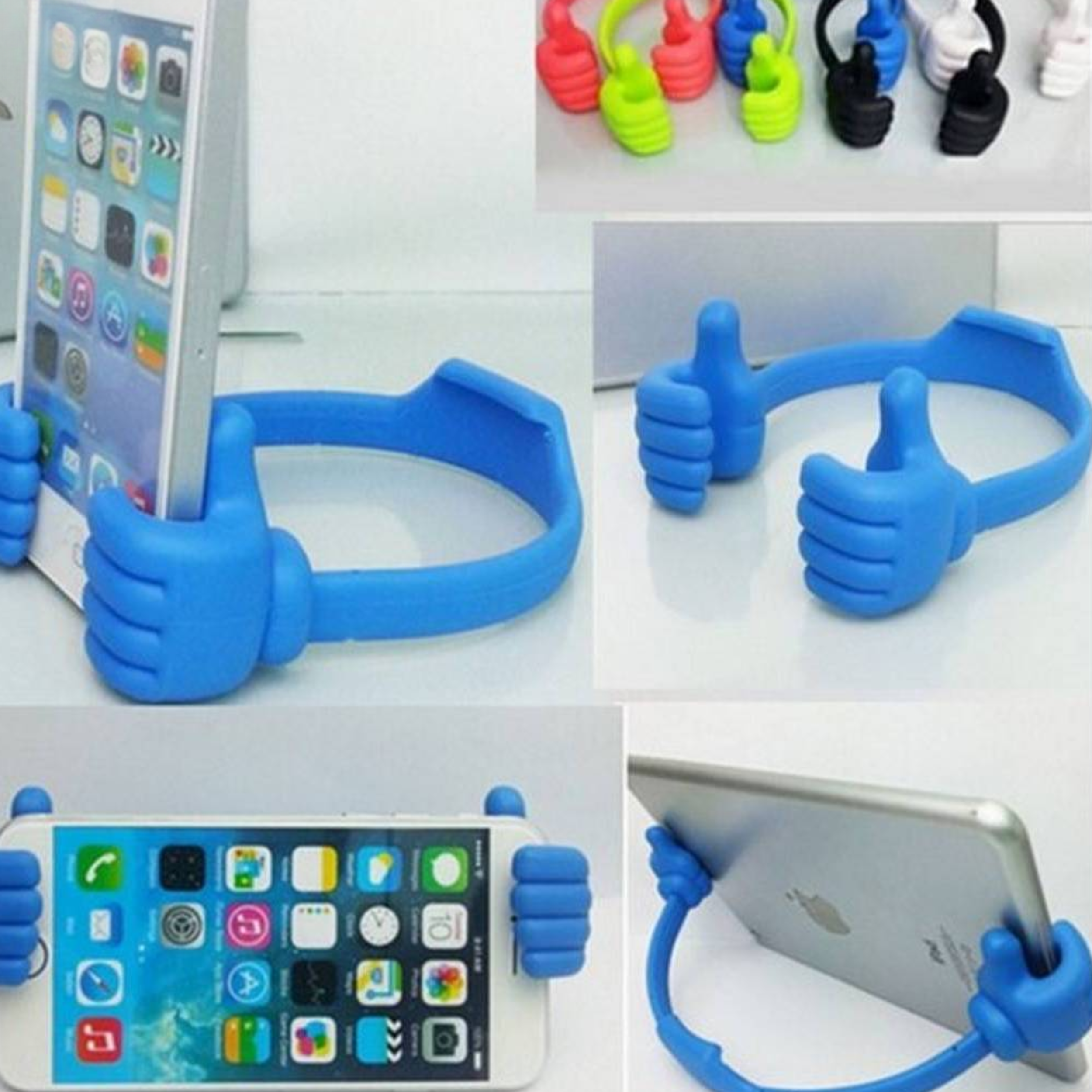 Creative Thumb Phone Holder – Flexible &amp; Fun Grip Stand