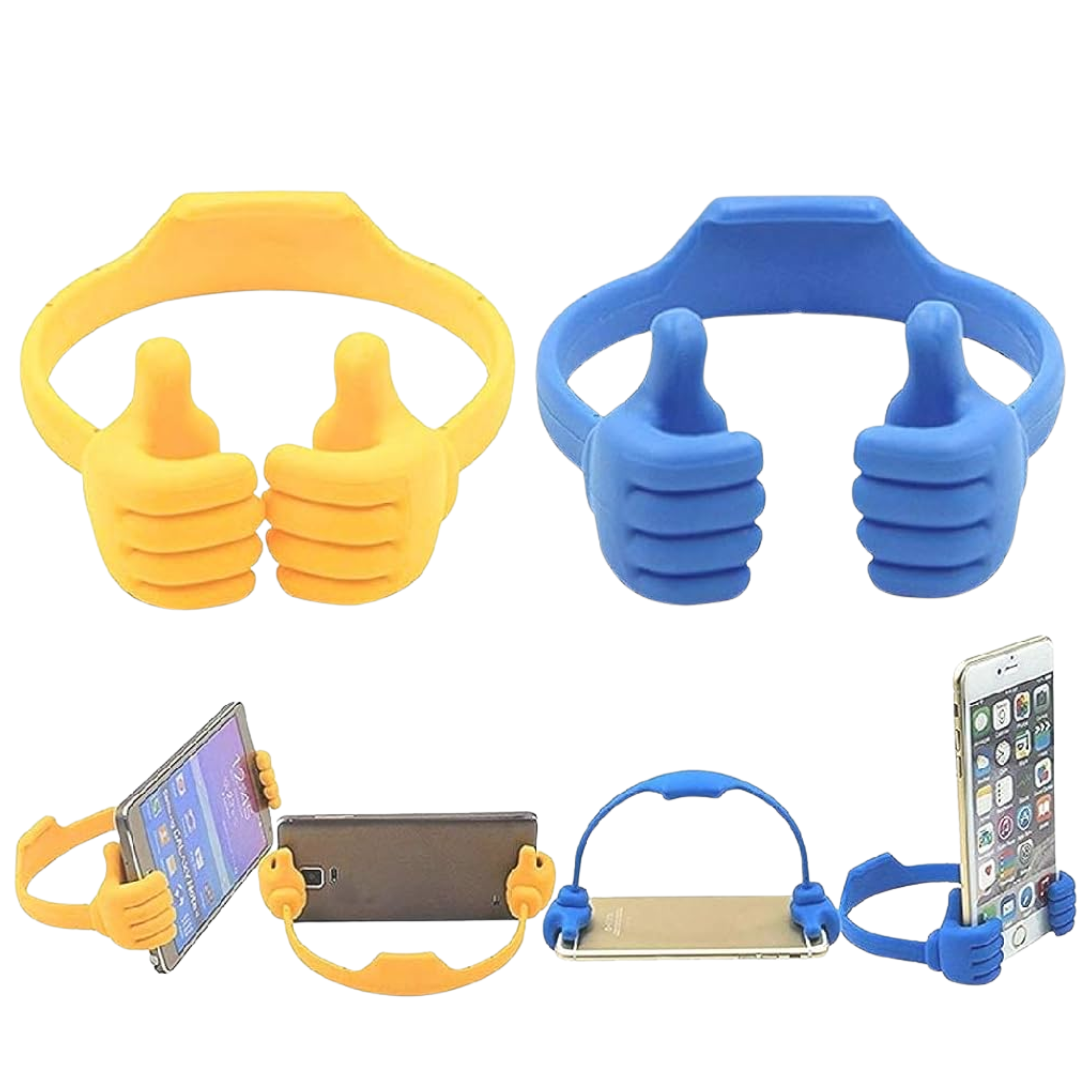 Creative Thumb Phone Holder – Flexible &amp; Fun Grip Stand