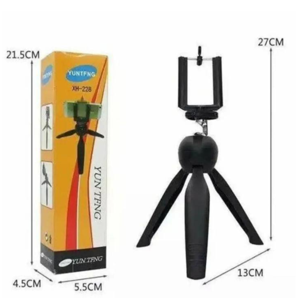 Mini Tripod – 360° Rotating Mobile Vlogging Stand