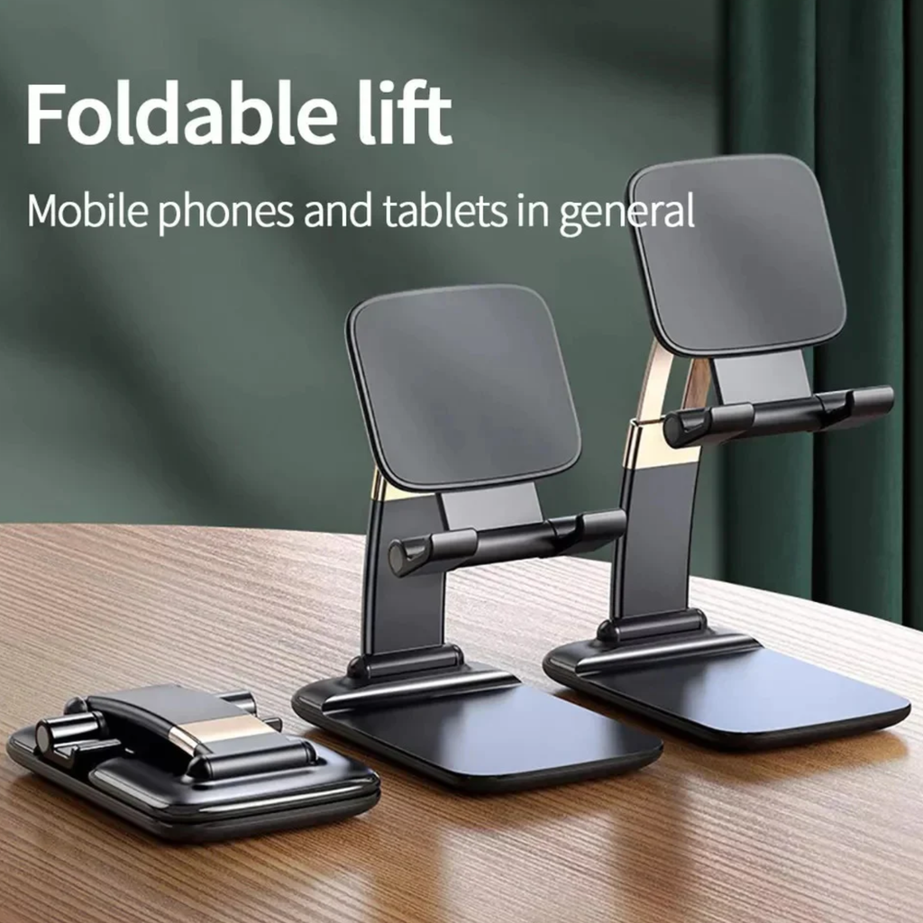 Foldable Desk Phone Holder – Adjustable & Portable Stand