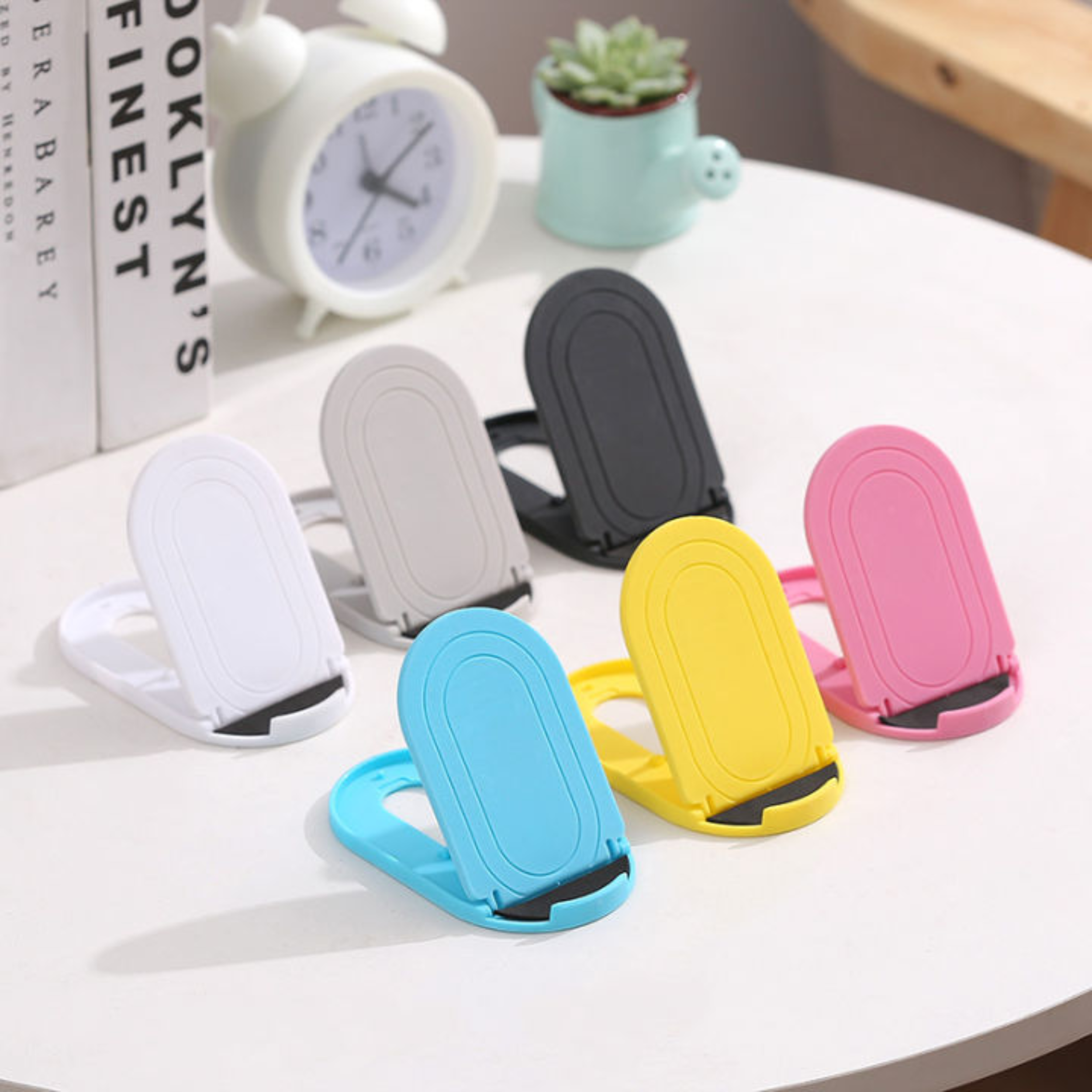Foldable Pocket Phone Stand – Slim &amp; Adjustable Holder