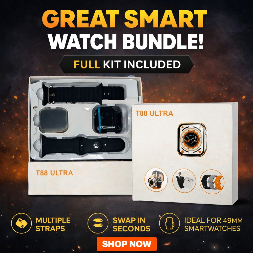 Ts 88 Smart watch 4 in 1 Gift Box
