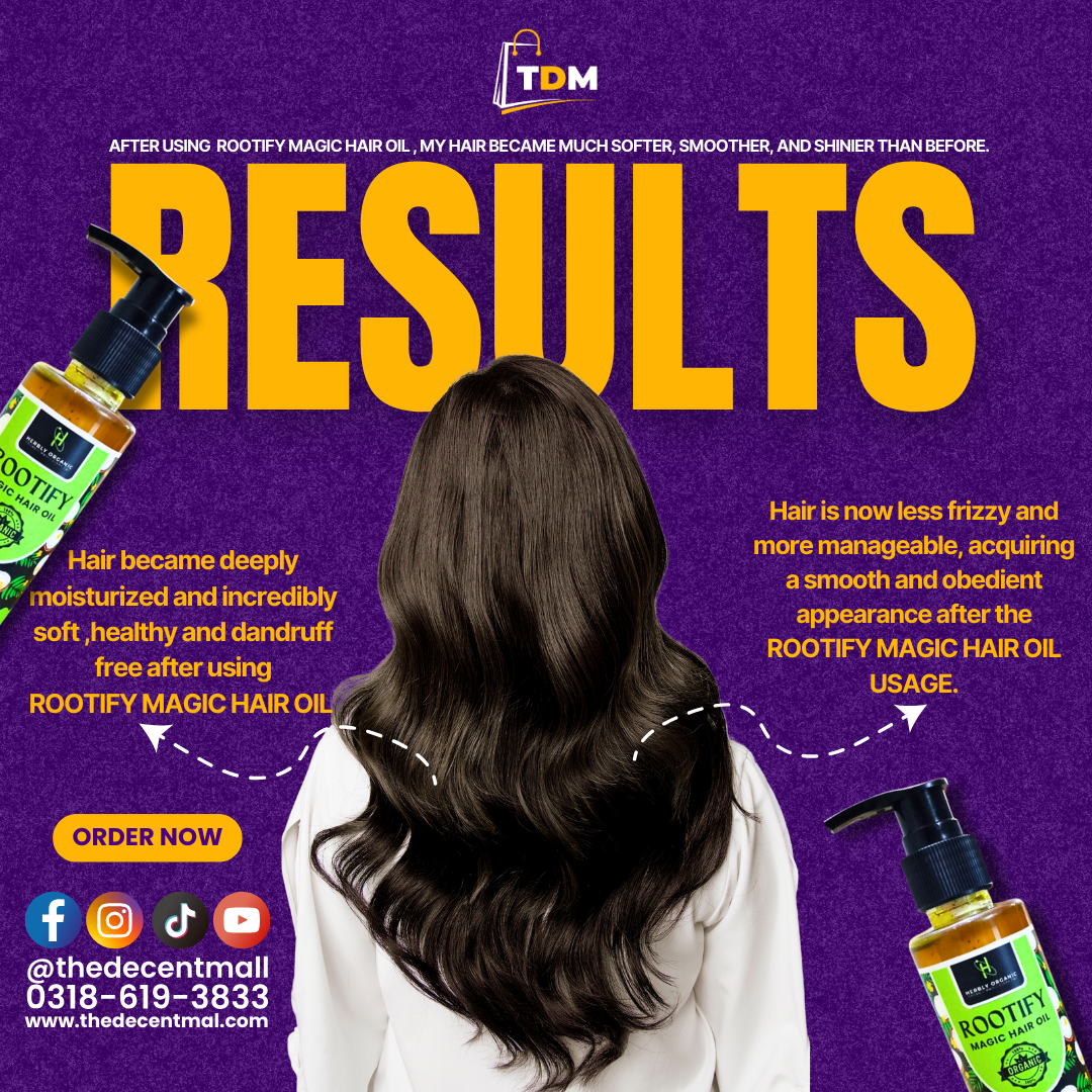 Rootify Magic Hair Oil 150ml | The Decent Mall
