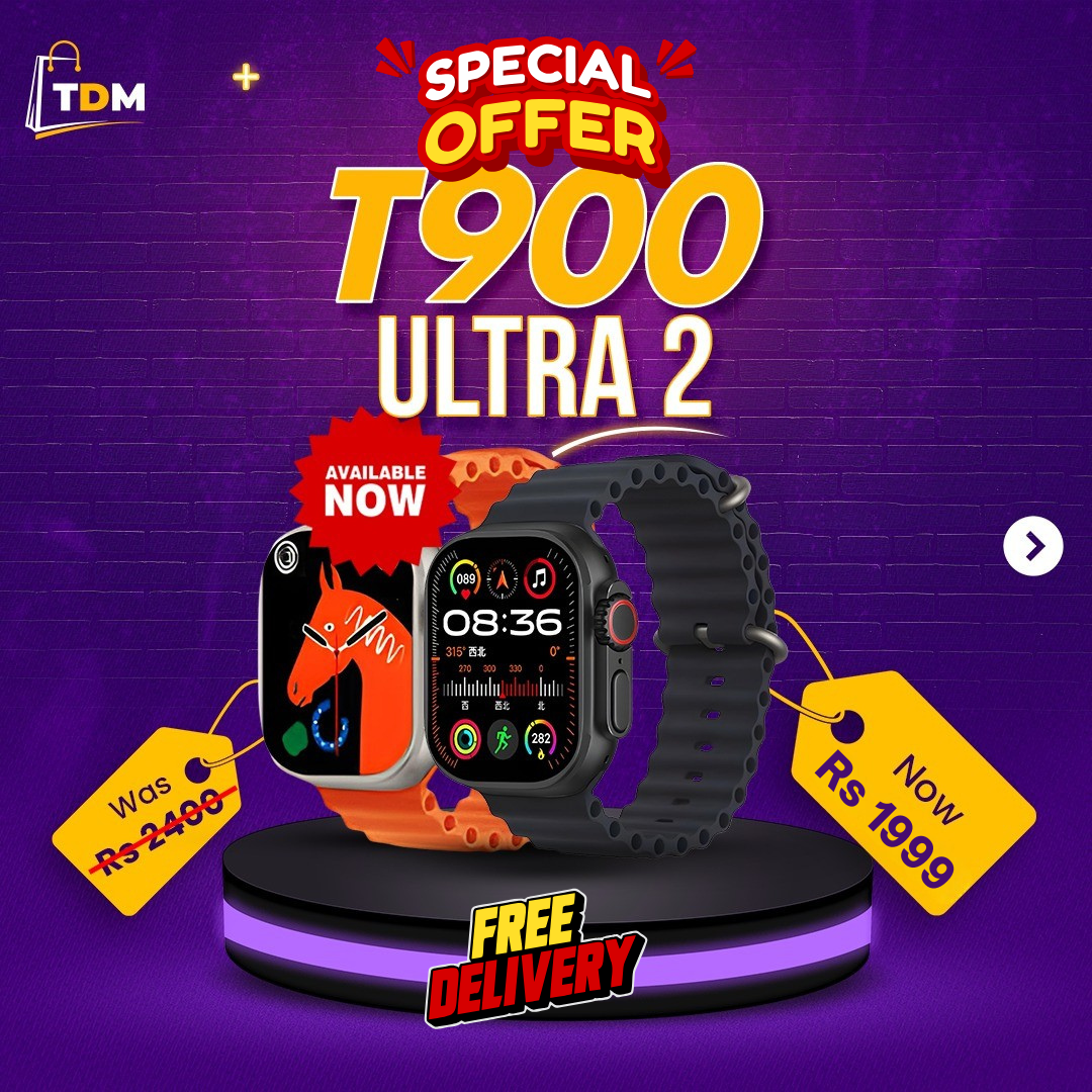 T900 Ultra 2 Smart Watch | The Decent Mall