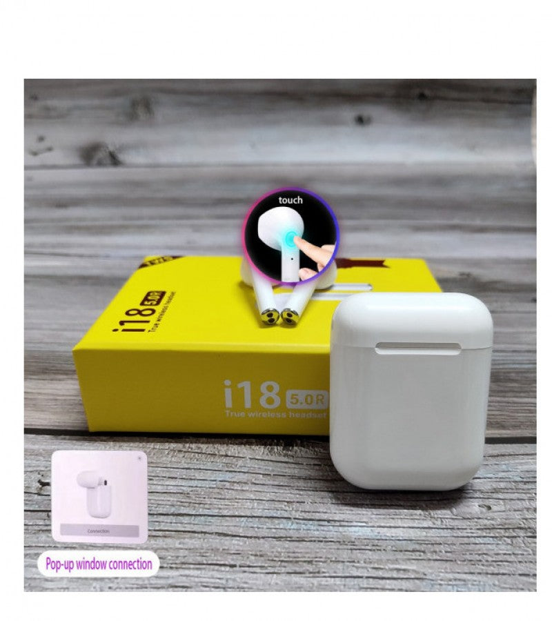 I18 TWS Original Wireless Airpods Earphones Bluetooth 5.0 Earphone | The Decent Mall