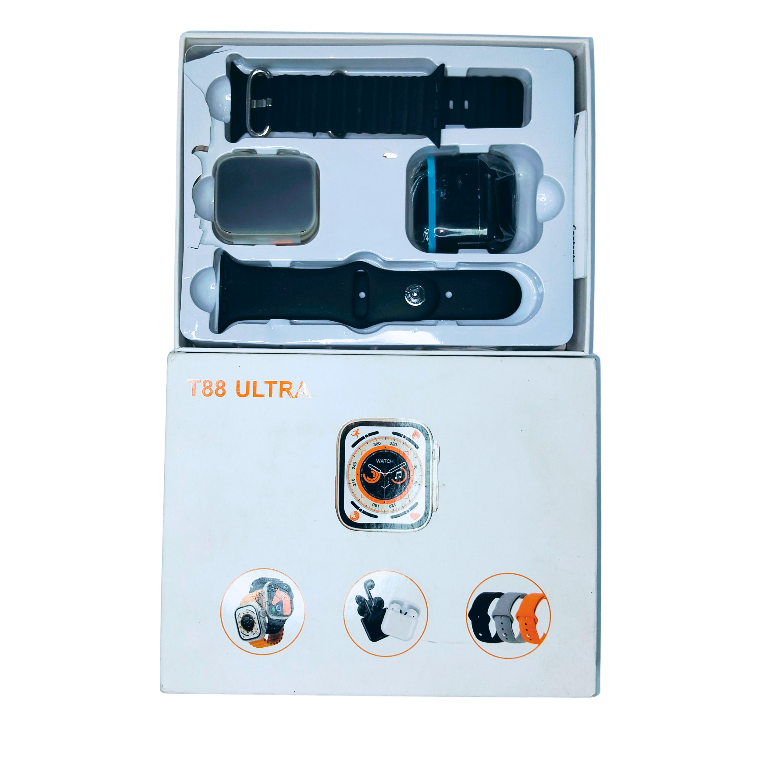 Ts 88 Smart watch 4 in 1 Gift Box
